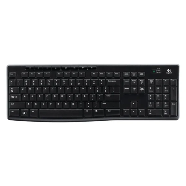 کیبورد لاجیتک مدل K270 با سوییچ ممبران، Full Size، مقاوم در برابر رطوبت، گرد و غبار